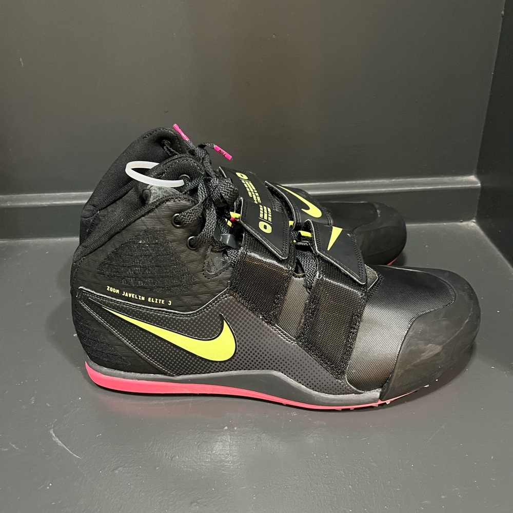 Nike Zoom Javelin Elite 3 Black Fierce Pink
T & F Javelin Spikes Sz 10 NWOB